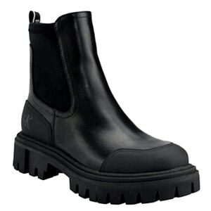 NWOT CALVIN KLEIN REMOLA Black Chunky Chelsea Lug Sole Booties Ankle Boots 11